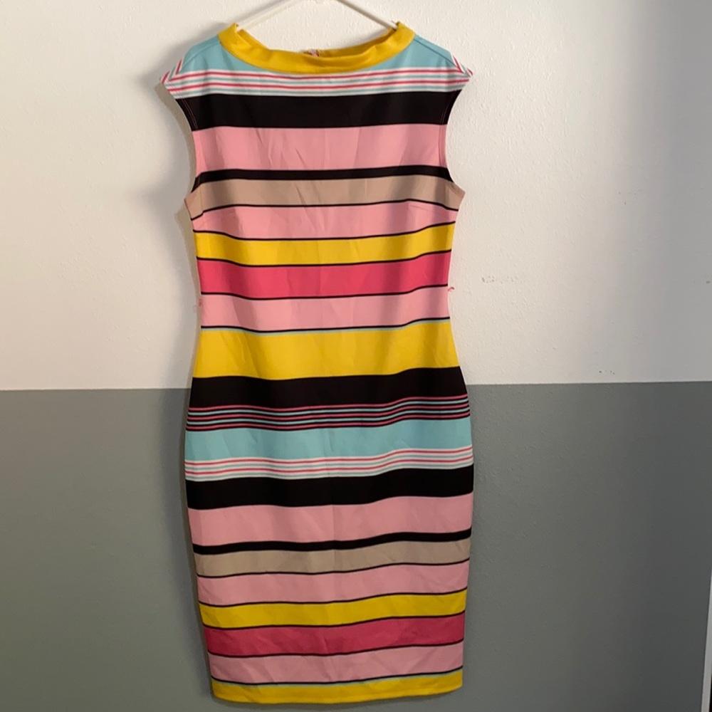 Multiplied colored striped Dress